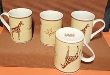 4 mug tasses girafe savane maisons du monde