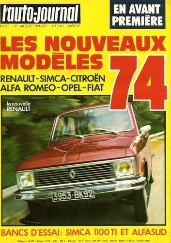 Auto journal 13 - l'auto,