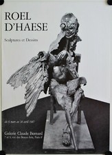 Affiche ROEL D'HAESE Sculpture
