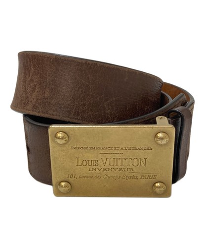 Ceinture cuir louis vuitton - ceinture, en