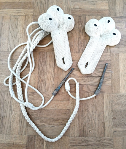 Paire epaulettes trefles - paire,
