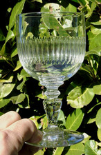 Verre à eau en cristal de Baccarat modèle Renaissance Haut. 14,8 cm