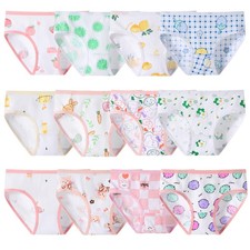Enfants Aléatoire 12 Pièces Coton Culottes Bébé Culottes Douces Confortables ...