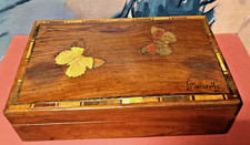 RARE COFFRET EN MARQUETERIE