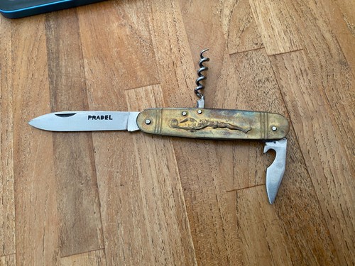 Ancien couteau pliant pradel - ancien,