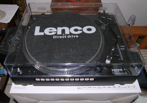 Platine vinyle lenco 3818 bk - l,
