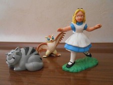 Figurines Alice au pays des merveilles Disney 