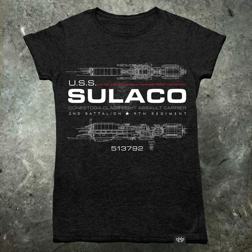 Shirt femmes aliens sulaco - t-shirt,