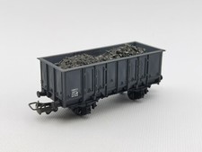 HO HORNBY MECCANO - Wagon Tombereau à Essieux Transport de Charbon TTww 52368