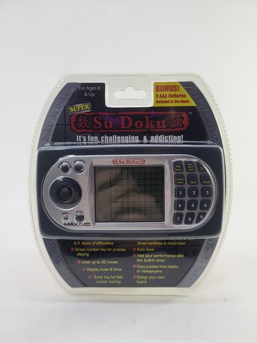 Super sudoku handheld game - super,