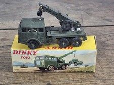 Jouet Ancien Camion Militaire De Dépannage Berliet Dinky Toys Avec Boite