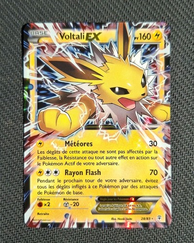 Carte pokemon voltali 83 - carte, 28/83