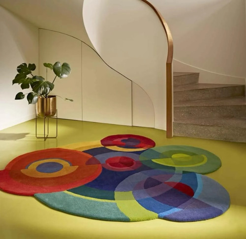 Tapis laine touffeté - en,