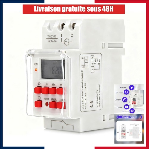 Programmateur chauffe eau - programmateur,