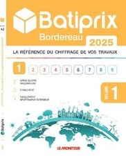 Batiprix Bordereau 2025 -
