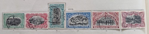 Timbres congo belge série - timbres,