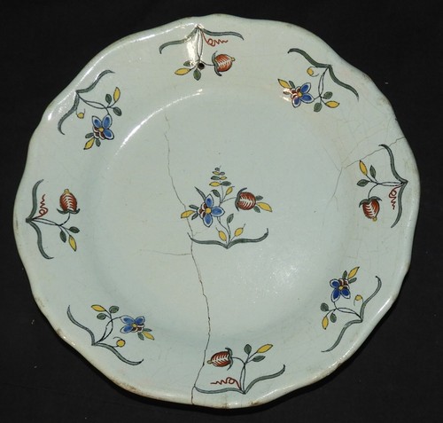 Assiette ancienne 19ème la - 19ème, (la