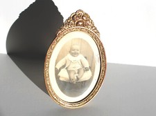 ANCIEN CADRE PHOTO en CUIVRE