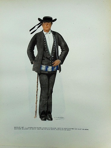 Bretagne costume breton - le,