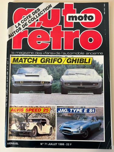 Magazine auto moto retro 71 - auto, n°71