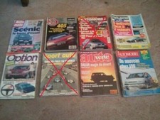 Lot magazine automobile action auto moto journal option verte
