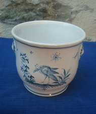 V73 Petit Cache Pot Faïence