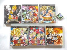 Lot 6 PS3 Dragon Ball Z