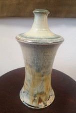 vase bouteille grès ceramique