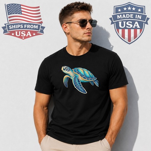 Sea turtle swimming graphic - swimming,