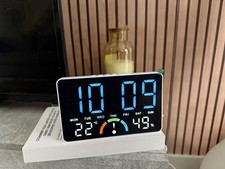 horloge led 16x10 cm –