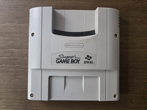 Super game boy snes notice - game, +