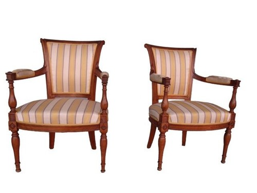 Fauteuils style directoire - style,