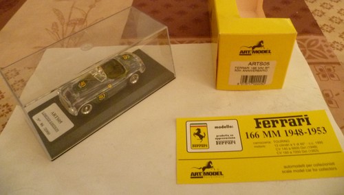 Art model ferrari 166mm - model,