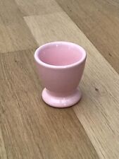 SALINS LES BAINS COQUETIER VINTAGE EN FAÏENCE ROSE ANCIENNE et en EXCELLENT ÉTAT