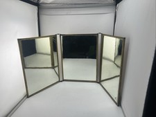 Ancien miroir tryptique dans son jus