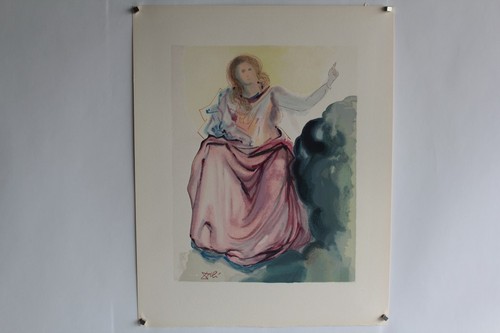 Salvador dali lithographie - salvador,