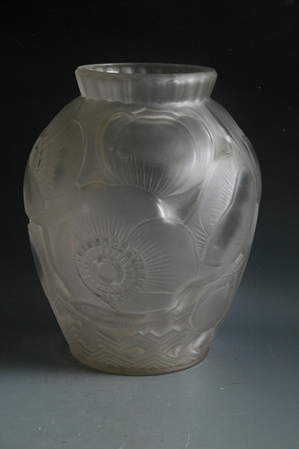 Ancien vase art deco - ancien, pierre