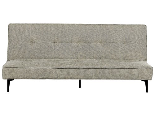Canapé lit tissu - tissu, vert
