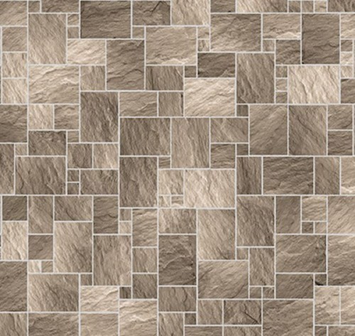 Carreaux sol pierre foncée - pierre,