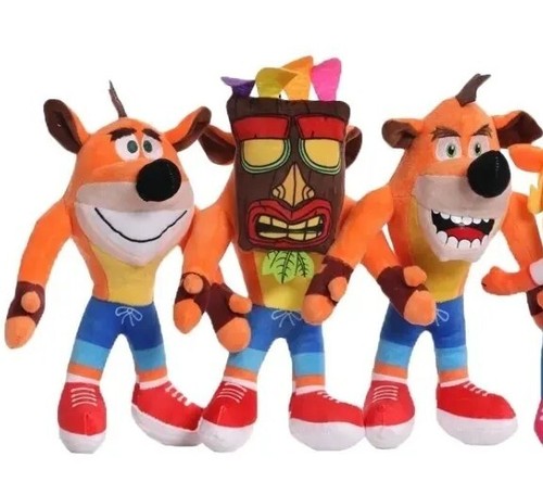Peluche crash bandicoot lot - crash,
