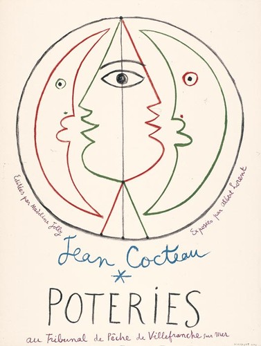 Jean cocteau affiche - cocteau,,