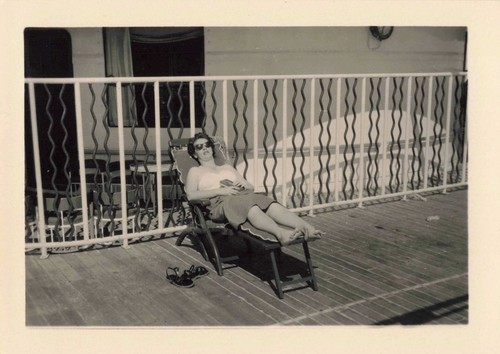 Ancienne photo 1953 sur - ancienne,