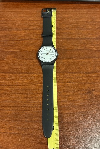Swatch watch black - black, 34mm