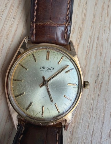 Montre vintage nivada plaque - vintage,