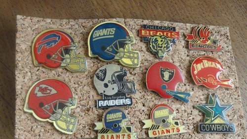 Lot pin football - , s