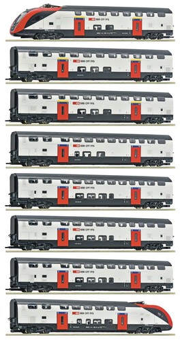 Train deux étages - à, roco