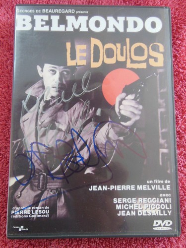 Belmondo dvd signé - belmondo,