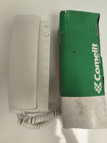 Interphone audio comelit blanc - interphone,