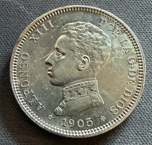 Pesetas argent alfonso xiii - pesetas,