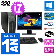 PC Tour HP Elite 8300 Ecran